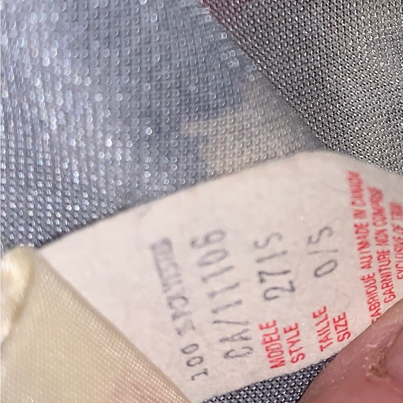 Women’s bathrobe, small with flowers, knee length - Picture 4 of 4